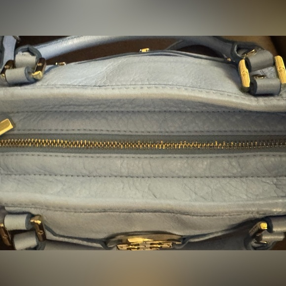 Tory Burch Blue Crossbody Bag with Gold Hardware - Picture 5 of 7